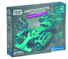 CLEMENTONI SCIENCE & PLAY BUILD konstruktorius Sport Car, 320 dalių, 75155