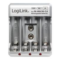 LOGILINK PA0168 LOGILINK - Ni-MH/Ni-Cd AA/AAA/9V įkraunamų baterijų įkroviklis
