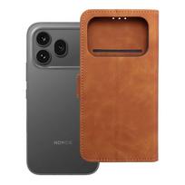 Rudas Tender Book atverčiamas dėklas Honor 600 PRO