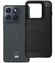 Juodas dėklas Motorola Edge 70 Pro 5G telefonui "Carbon 2.0"