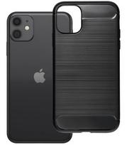 Juodas dėklas Apple iPhone 11 telefonui "Carbon 2.0"