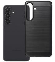 Juodas dėklas Samsung Galaxy S25 FE / S26 FE telefonui "Carbon 2.0"