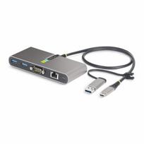 StarTech.com 2-Port Usb-C Hub With  Ethernet And Rs-232, Attached