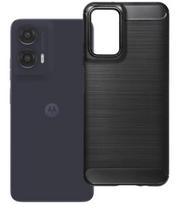 Juodas dėklas Motorola G35 5G telefonui "Carbon 2.0"
