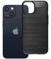 Juodas dėklas Apple iPhone 14 telefonui "Carbon 2.0"