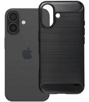 Juodas dėklas Apple iPhone 16 telefonui "Carbon 2.0"