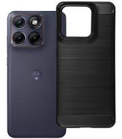 Juodas dėklas Motorola Edge 70 Fusion telefonui "Carbon 2.0"