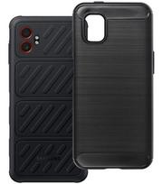 Juodas dėklas Samsung Galaxy Xcover 7 Pro telefonui "Carbon 2.0"