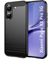 Juodas dėklas Poco X8 Pro 5G telefonui "Carbon 2.0"