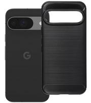 Juodas dėklas Google Pixel 9 telefonui "Carbon 2.0"
