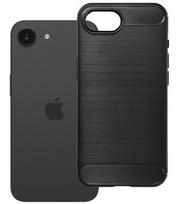 Juodas dėklas Apple iPhone 16e / 17e telefonui "Carbon 2.0"