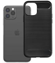 Juodas dėklas Apple iPhone 11 Pro telefonui "Carbon 2.0"