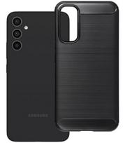 Juodas dėklas Samsung Galaxy A34 5G telefonui "Carbon 2.0"