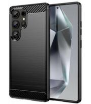 Juodas dėklas Samsung Galaxy S25 Ultra telefonui "Carbon 2.0"