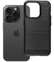 Juodas dėklas Apple iPhone 15 Pro telefonui "Carbon 2.0"