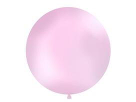Didelis balionas 100 cm round Pastel, rožinis