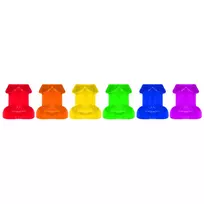Kheper Games Rainbow taurelių komplektas, 6 vnt., įvairiaspalvis