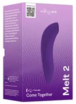 We-Vibe Melt 2 oro bangų klitorio stimuliatorius, violetinis