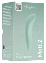 We-Vibe Melt 2 oro bangų klitorio stimuliatorius, šalavijų žalios spalvos