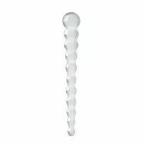 Gildo Glas No. 20 stiklinis dildo, skaidrus, 18 cm