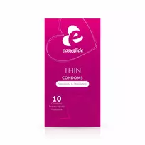EasyGlide plonas prezervatyvas, lateksinis, 10 vnt.