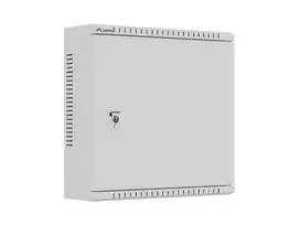 Lanberg instaliacinė spinta TPR 10" su perforuota plokšte 400x400x140 pilka (surinkta)