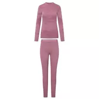 VIKING Gasher Lady Set Merino moteriškas apatinis trikotažas, dydis M, rožinis