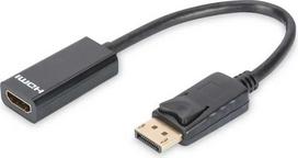 Digitus AV to HDMI DisplayPort Adapter FHD 60Hz 0.15 Black