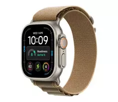 Smartwatch Watch Ultra 4 GPS + Cellular 49mm Natural Titanium Case with Desert Alpine Loop - L