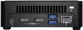 ASRock Barebone NUCS-Box-1340P HDMI/USB-C/LAN DDR4 mažmeninė prekyba