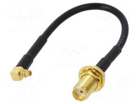 Antenna adapter | MMCX-B plug,SMA-B socket | straight,angled