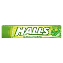 Halls Lime Švieži ledinukai su laimo skoniu 33,5g