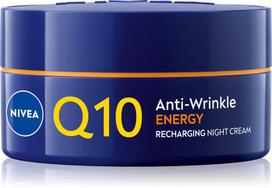 Naktinis veido kremas Nivea Q10 Anti-Wrinkle Energy, 50 ml