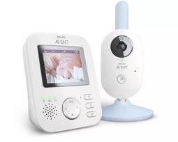 Prekė su pažeista pakuote. Mobili auklė Philips Avent SCD835/52, mėlyna sp./balta sp.