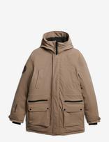 Superdry - City Padded Parka Jacket - Parka stiliaus striukė - Smėlio