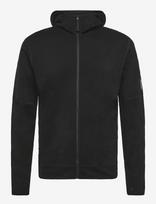 Icebreaker - M Mer 360 Realfleece Elem Ls Z Hood - Sportinis džemperis su gobtuvu - Juoda
