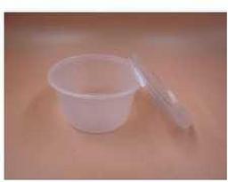 Multi Vienkartinis plastikinis 450 ml (16 oz) 64 mm apvalus stiklinė su dangteliu, PP, skaidri, 250 vnt./dėžėje