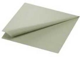 Duni servetėlės L40 x W40 cm 3 sluoksnių 1/8 lankstymo pistacijų žalios, 5 pakuotės x 250 vnt./dėžėje