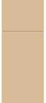 Bio servetėlės Duniletto Slim Natural rudos 40x33cm stalo įrankiams, rudos, 4 pak. x 65 vnt./kartoninėje dėžėje