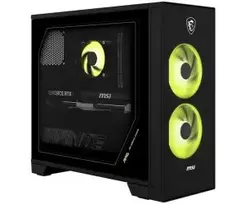 MSI MAG Infinite Z 8B 9NVMR5-052AT žaidimų stalinis kompiuteris, AMD Ryzen 5 9600X, GeForce RTX 5060 Ti, 16GB DDR5, 1TB NVMe SSD, Windows 11 Home, juodos spalvos