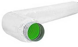Dec International Bv Žalias Ø160 1,2 m 50 mm lankstus garso slopintuvas Ø160 x 1,2 metro