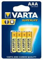 Varta Superlife AAA, vienkartinė baterija, AAA, šarminė, 1,5 V, 4 vnt., įvairiaspalvė