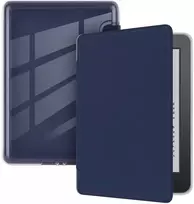„Strado-Tech“ „Etui Acrylic“ dėklas, skirtas „Kindle Paperwhite 6“ / „Colorsoft“ / „Signature Edition 2024“ 7 colių modeliui, tamsiai mėlynos spalvos