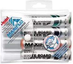 PENTEL Sausai trinamas žymeklis Maxiflo 6 mm, 4 vnt./rinkinyje – (4 vnt.)
