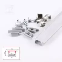 LED profilis NEXTEC P/T PTA+KLSZ+ZAŚ 202C