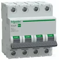 Schneider Electric Išjungiamasis automatinis jungiklis EASY9 PRO EZ9F-B16-4 B 16A
