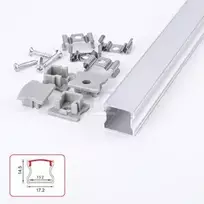 LED profilis NEXTEC N/T NTC+KLSZ+ZAŚ 202C