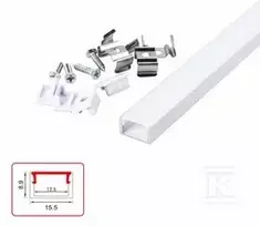 LED profilis NEXTEC N/T NTA+KLSZ+ZAŚ 202C