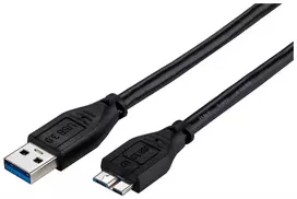 LinkIT USB 3.0, A - MicroB, 2 m. Micro B tik USB 3.0