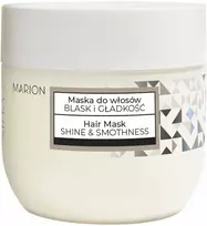 Marion Silky Smooth išlyginamoji plaukų kaukė su šilku ir mangų sviestu 200 ml